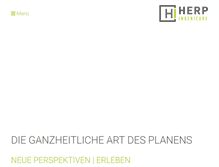 Tablet Screenshot of herp.de